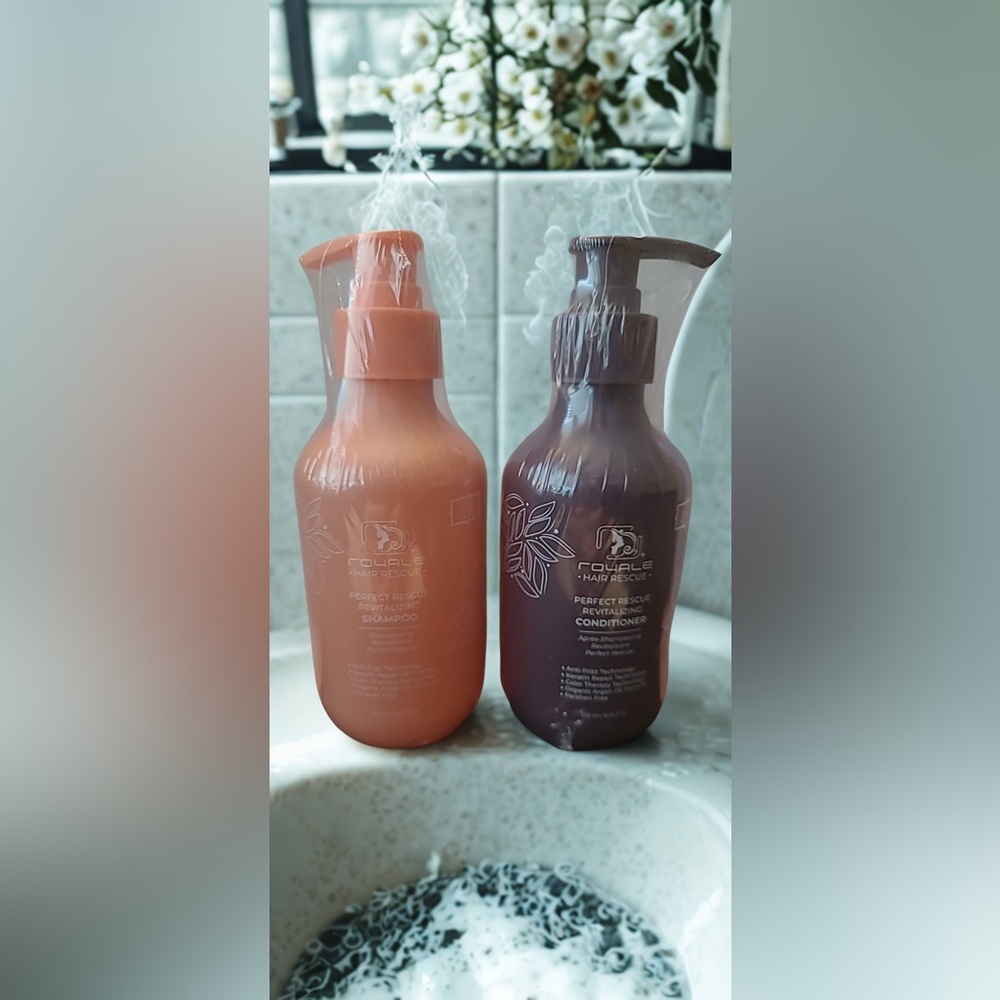 Royale Hair Rescue - Perfect Rescue Revitalizing Shampoo and Conditioner set